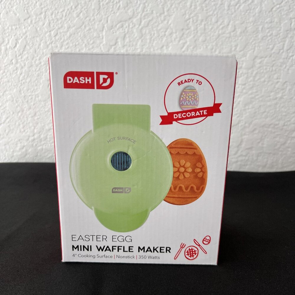 DASH EASTER EGG MINI WAFFLE MAKER